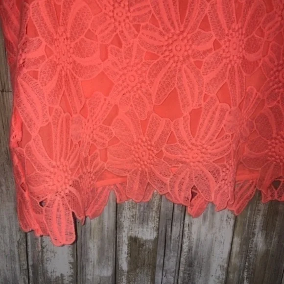 Double Zero Neon Pink Crop Top - Picture 3 of 5